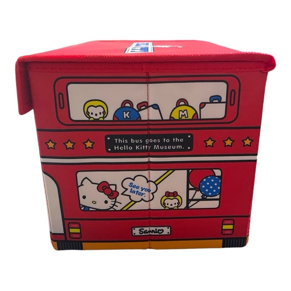 Hello Kitty Storage Box - Red Bus Design - Picture 2 of 6